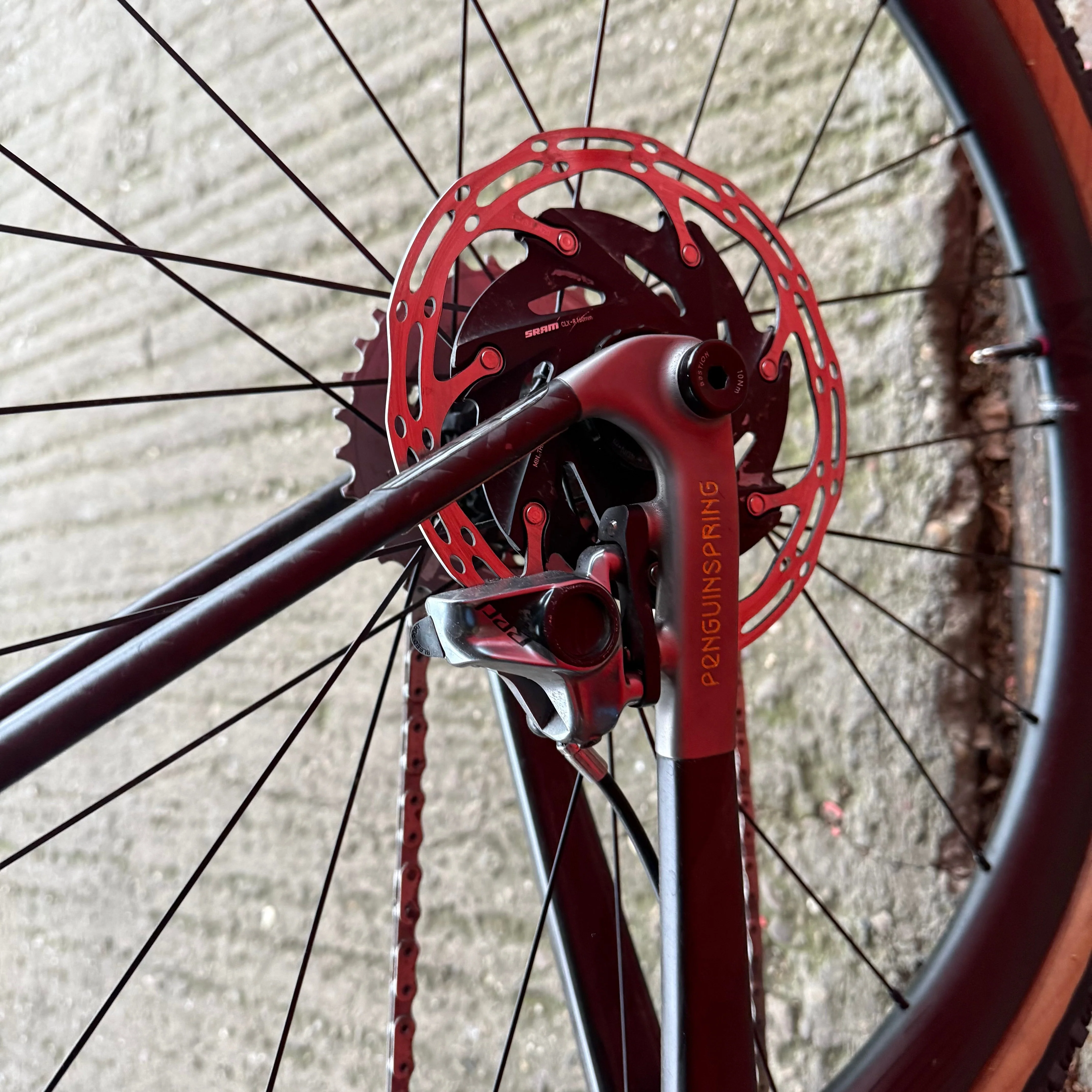 Bastion Crossroad SRAM Red AXS Cane Creek Carbon Disc Gravel Road 2024 - Image 21