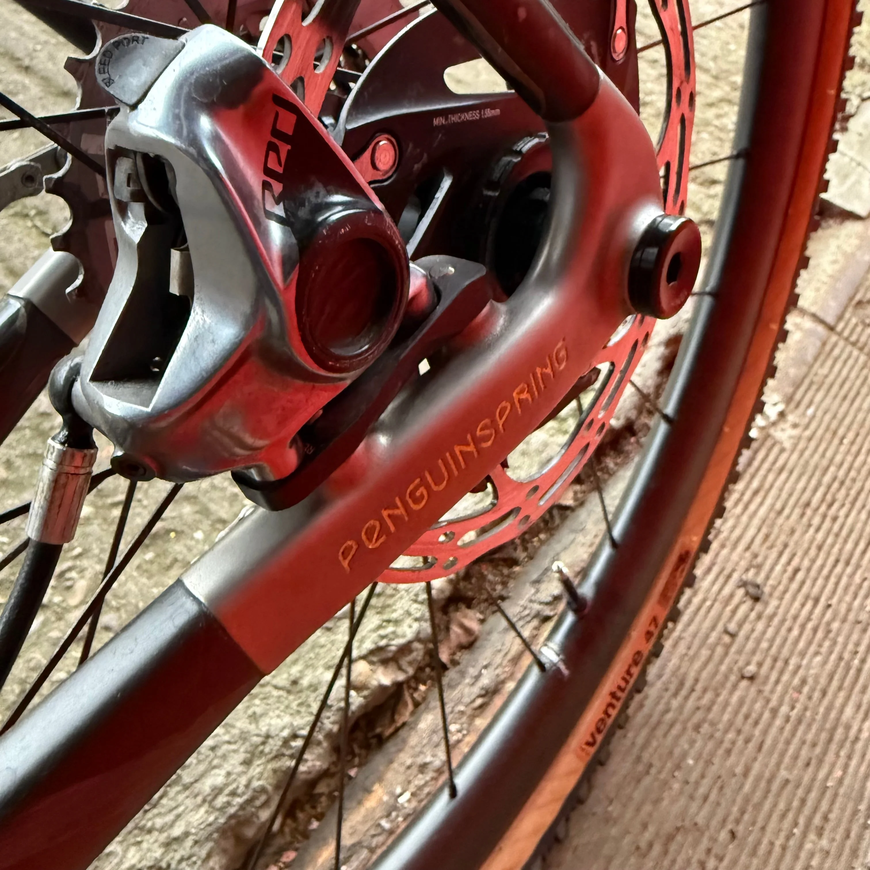 Bastion Crossroad SRAM Red AXS Cane Creek Carbon Disc Gravel Road 2024 - Image 22