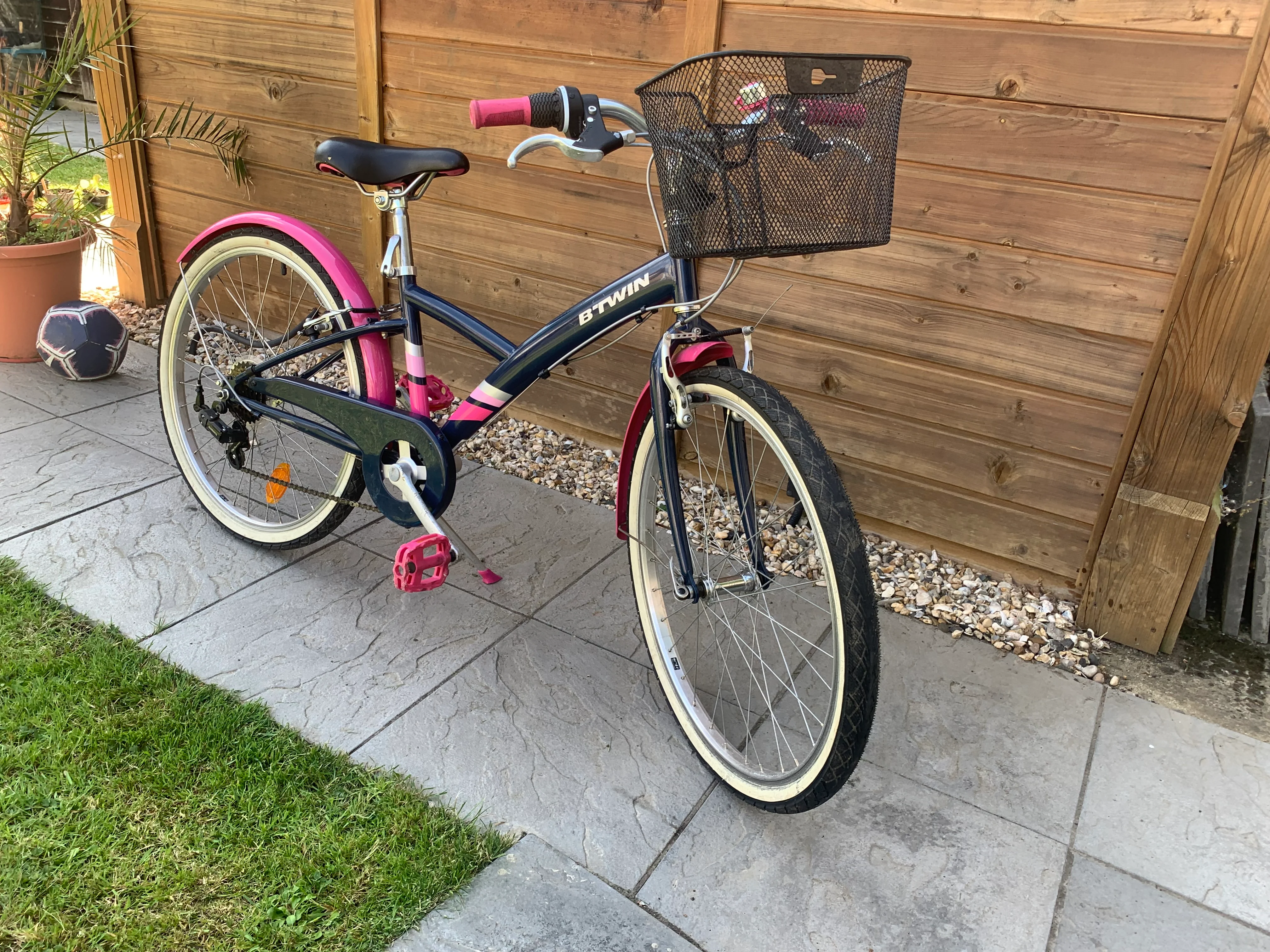 B'TWIN Kids' 24" Hybrid Bike 9-12 Years Original 500 2021 - Image 3