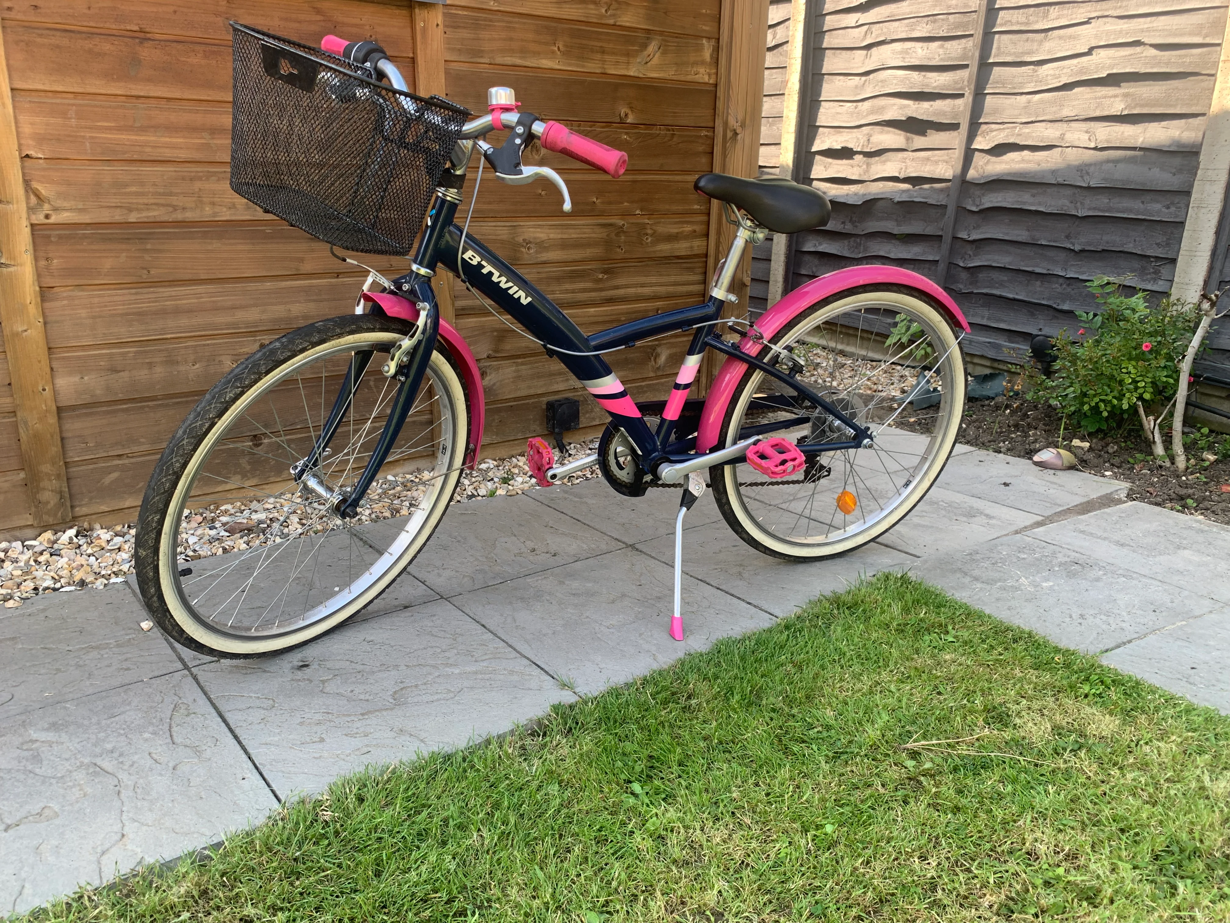 B'TWIN Kids' 24" Hybrid Bike 9-12 Years Original 500 2021 - Image 4