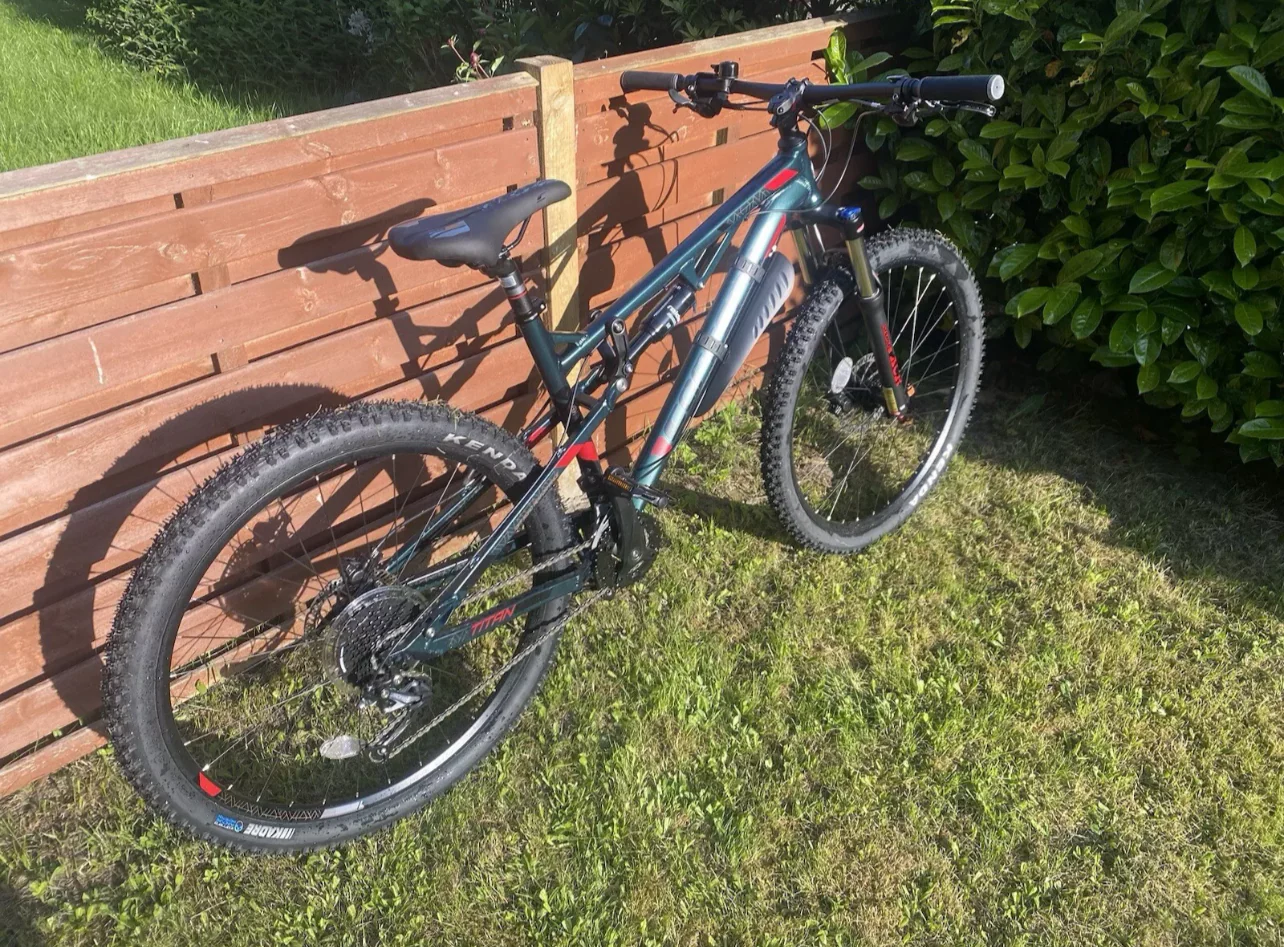 Carrera Titan X Mens Full Suspension Mountain Bike 2021 - Image 3