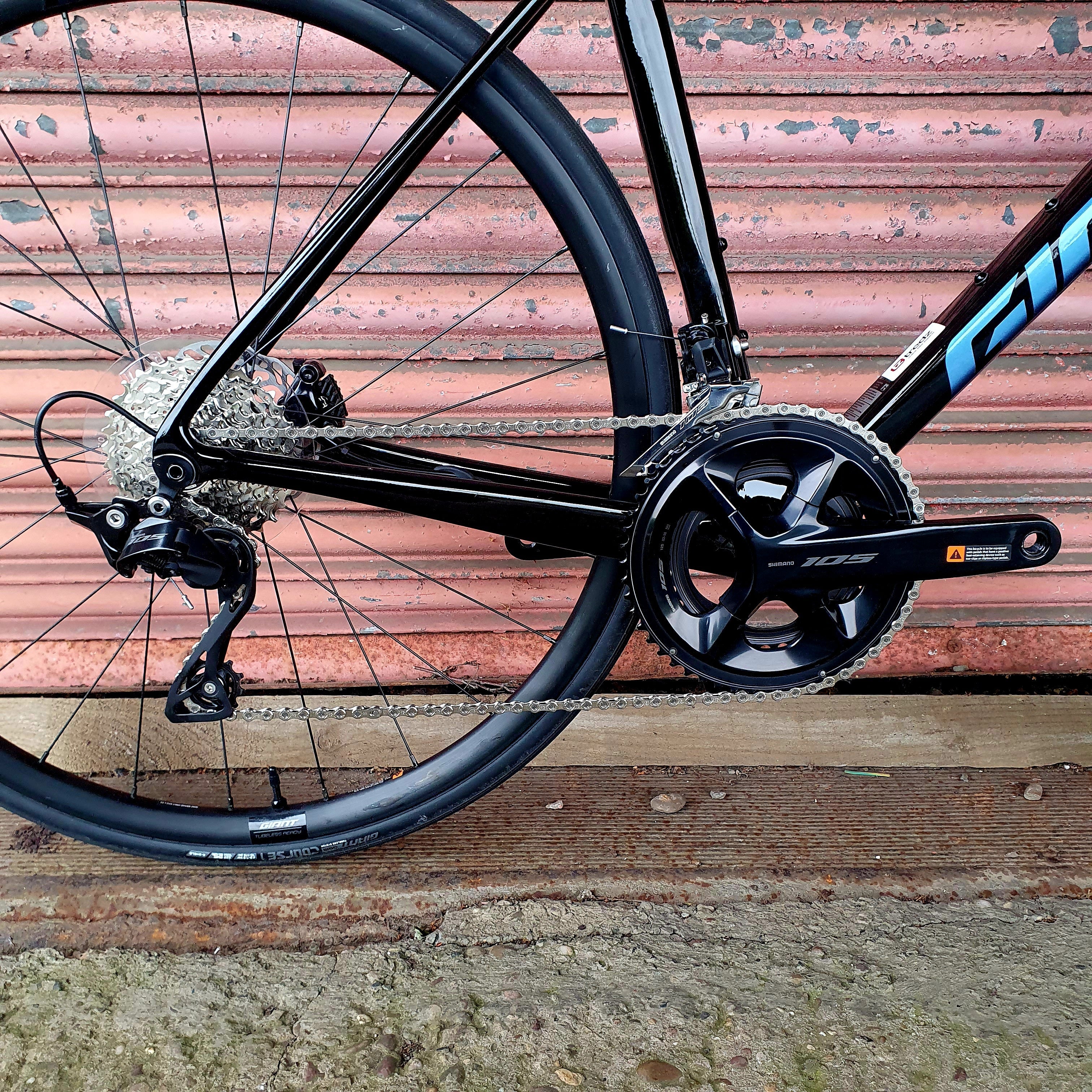 Giant TCR Advanced 2 Shimano 105 12 speed Carbon Disc Road Bike - M 54cm - Image 11