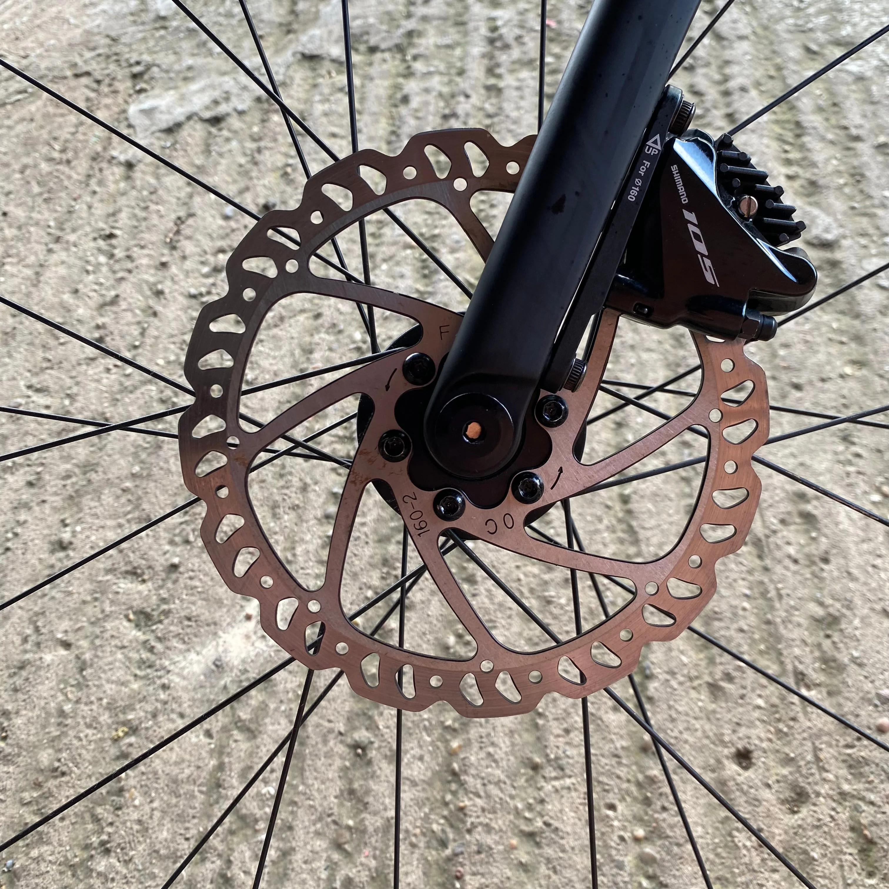 Giant TCR Advanced 2 Shimano 105 Carbon Disc Road Bike - L 58cm - Image 17