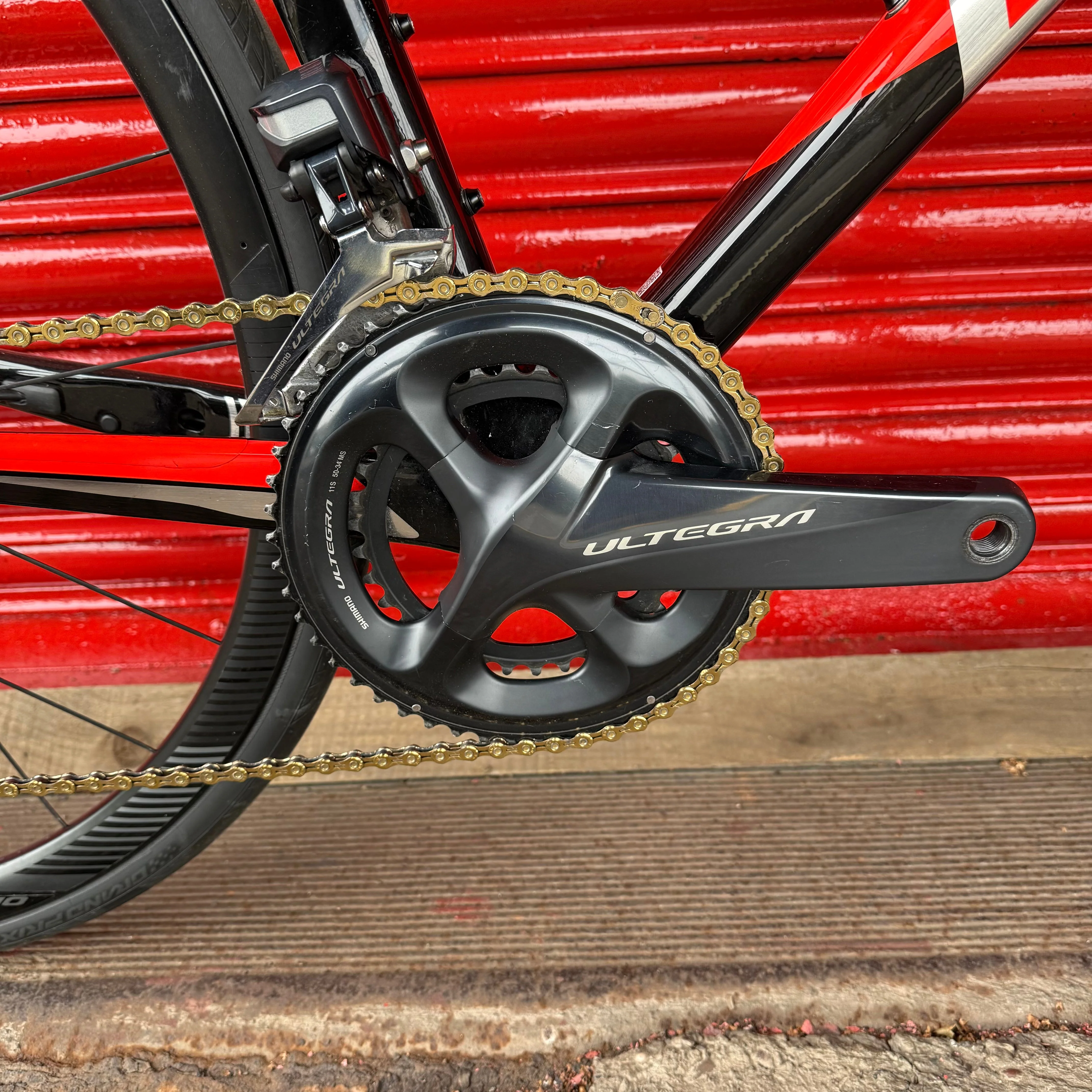Giant TCR Advanced Pro Ultegra Di2 Carbon Disc Road Bike - ML 56cm - Image 15