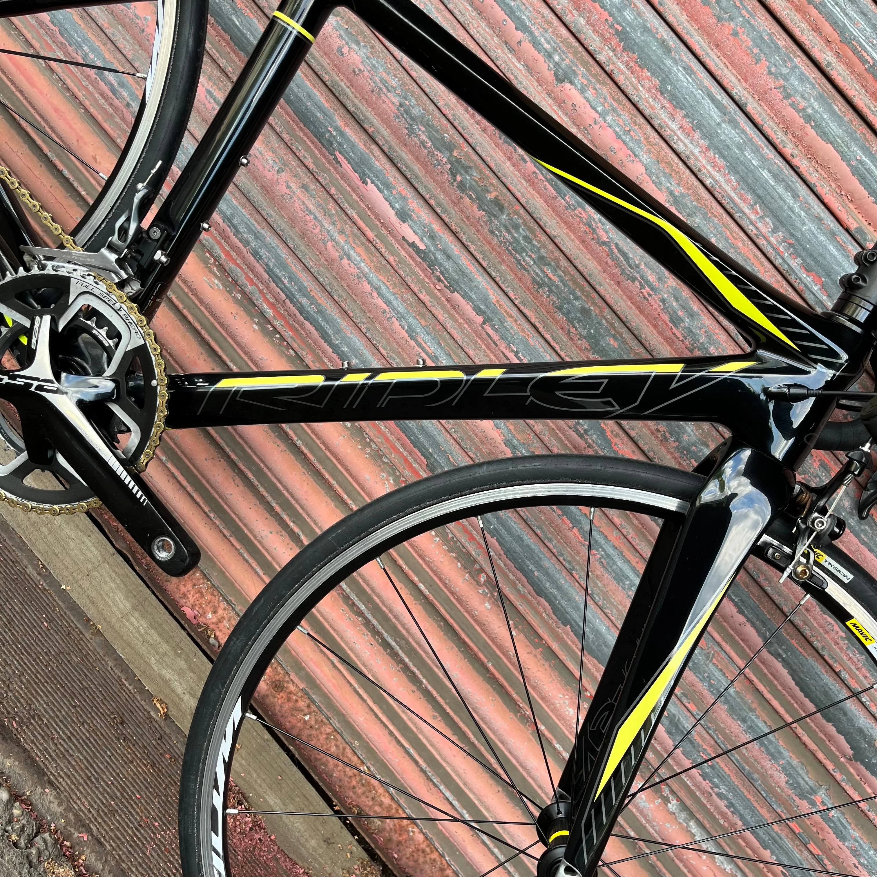 Ridley Fenix Ultegra Carbon Road Bike - 48cm - Image 10