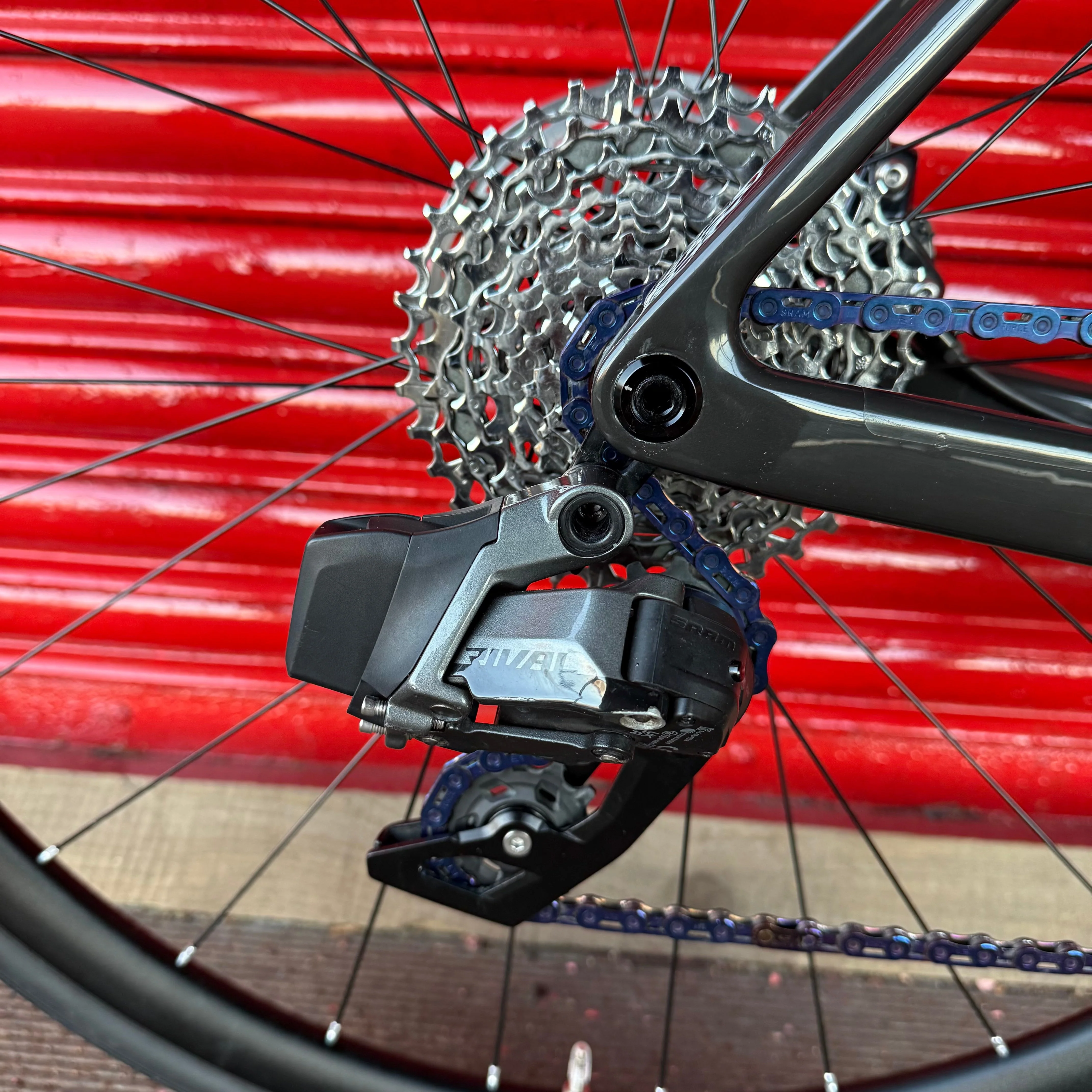 Scott Addict 10 Rival AXS Disc Carbon Road Race Bike - L 58cm - Image 15