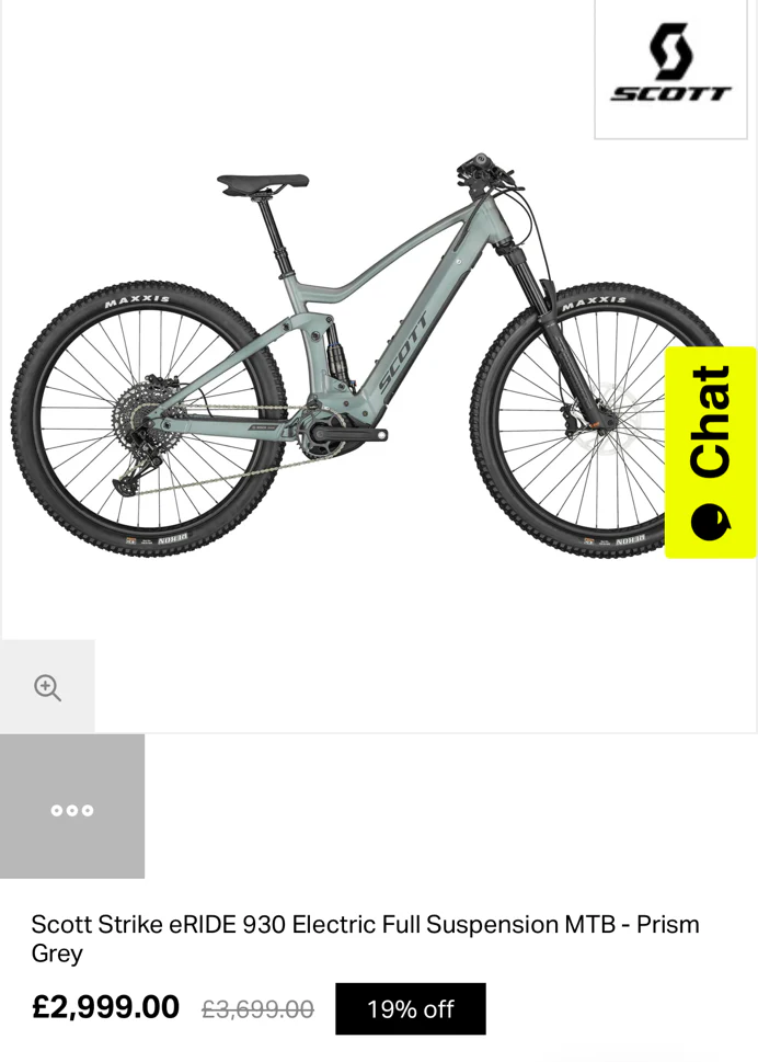 Scott Strike eRIDE 930 grey 2023 - Image 3