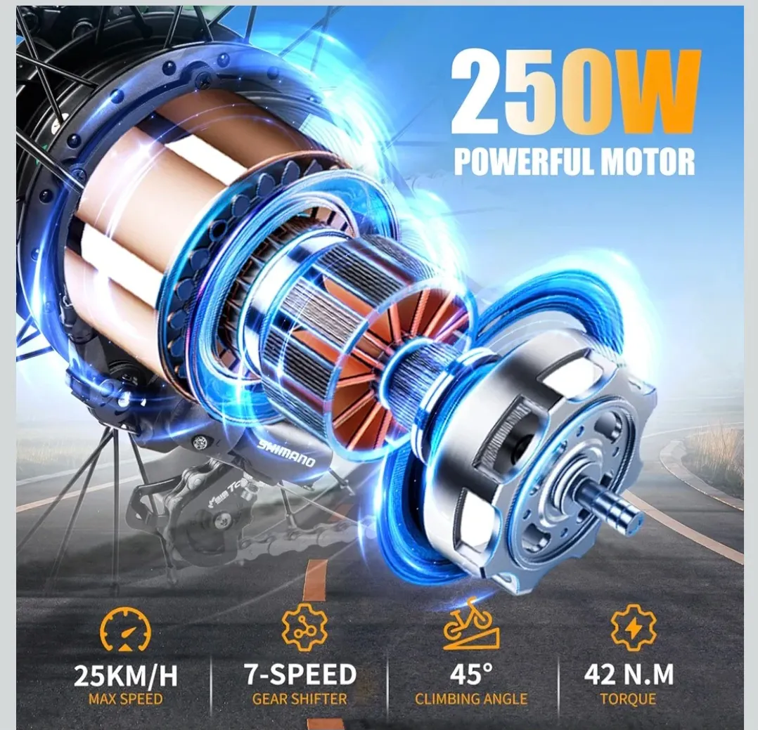 TWOFIS Electric Bicycle 2025 - Image 3